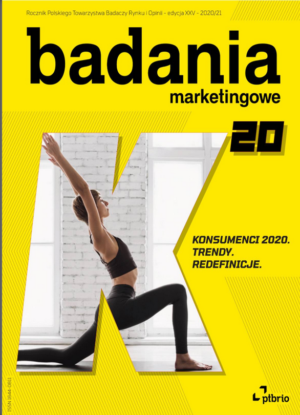 Okładka rocznika Badania Marketingowe 2020/2021