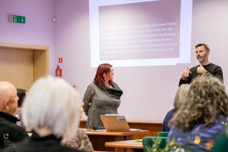 Doctoral dissertation defense by Agnieszka Kołodziejczak