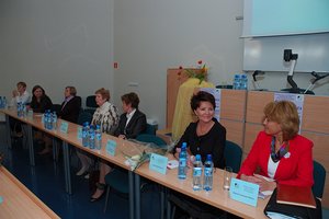 Spotkanie z okazji 15-lecia WZ UŁ. Na zdjęciu Jolanta Kwaśniewska Spotkanie z okazji 15-lecia WZ UŁ. Na zdjęciu Jolanta Kwaśniewska